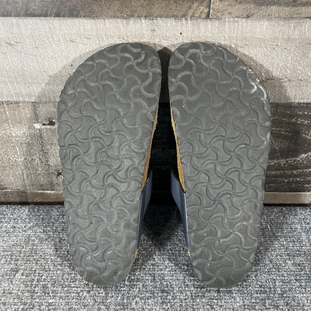 Birkenstock Gizeh - Birko-Flor Metallic Blue Sandals EU 38/ US 7.5 - Picture 15 of 15